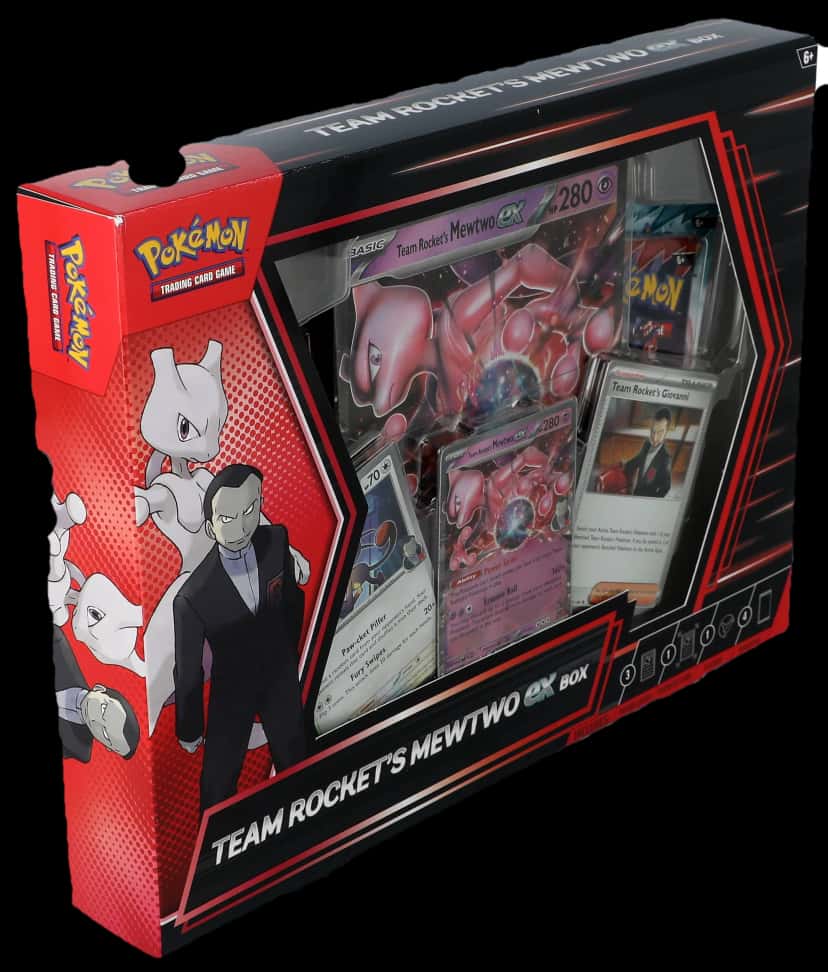 Team Rockets Mewtwo Box collection box