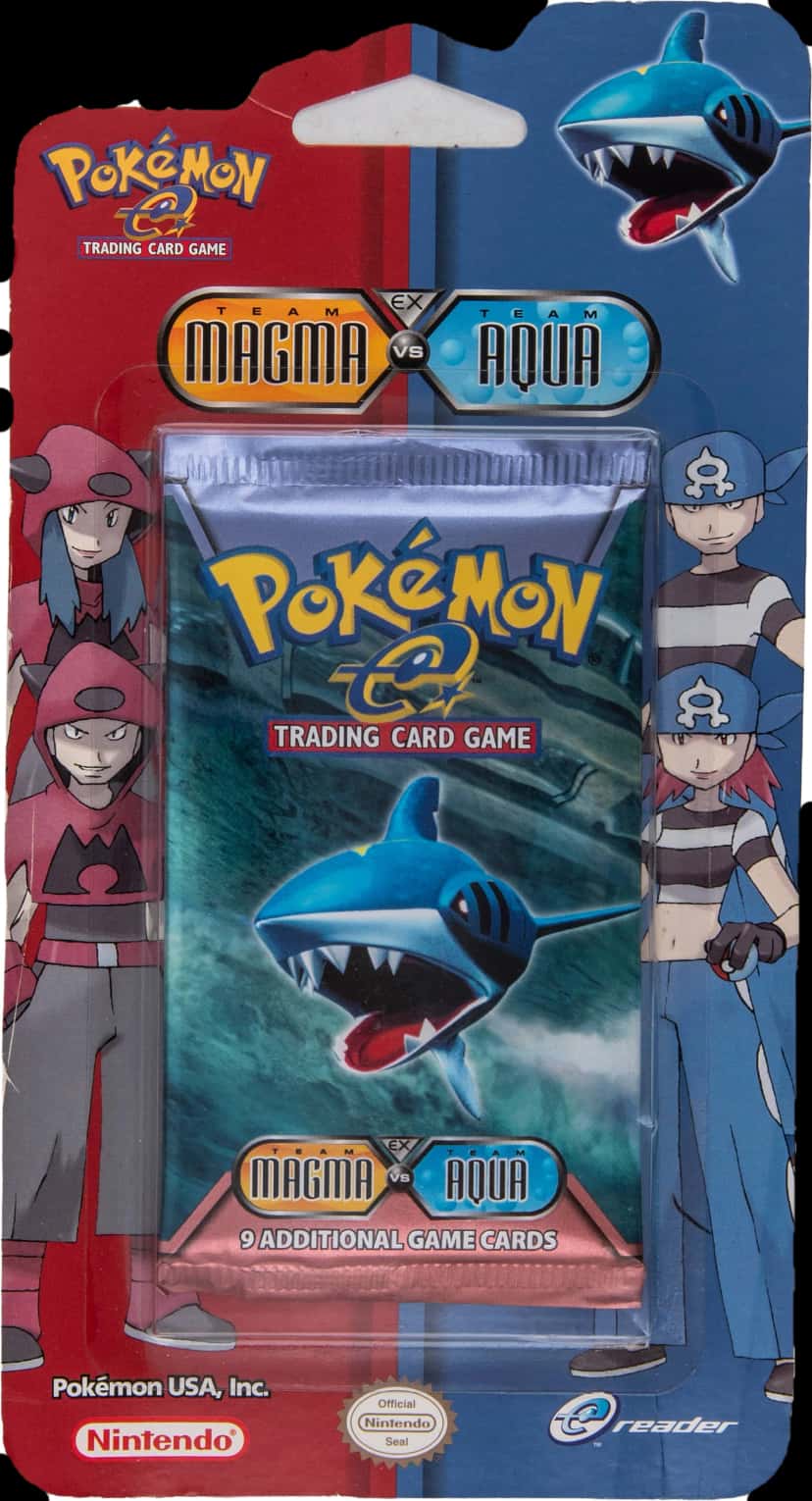 Ex Team Magma Vs Team Aqua blister multipack