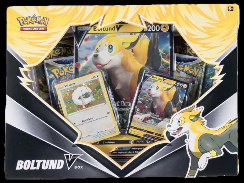 Infernape V Box Pikachu V Box Boltund V Box collection box