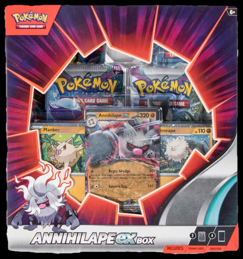 Mimikyu Showcase And Annihilape Box collection box