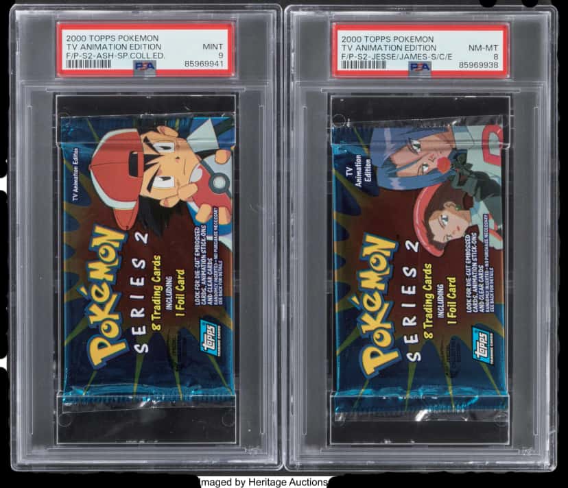 Topps Series 2 booster pack [graded]