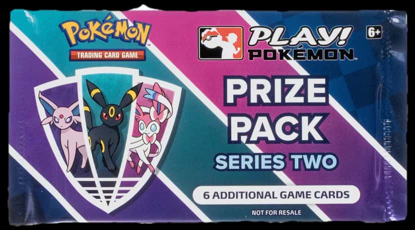 Play Pokemon Prize Pack Series Two booster pack