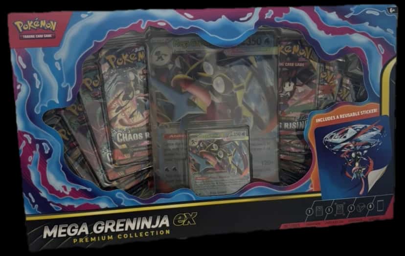 Mega Greninja Premium Collection collection box
