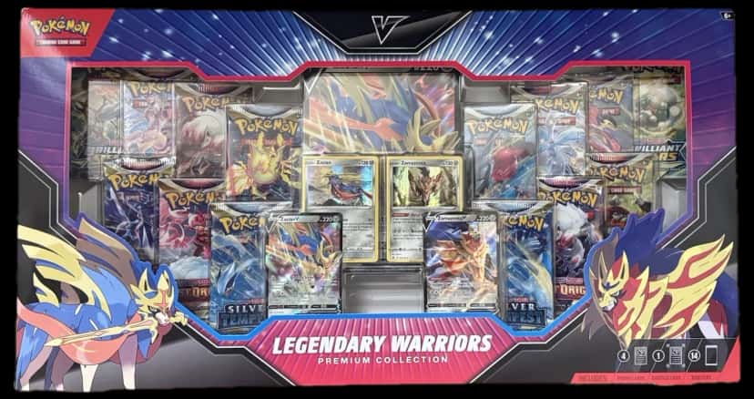 Legendary Warriors Premium Collection collection box