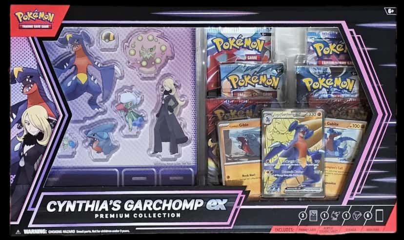 Cynthias Garchomp Premium Collection collection box
