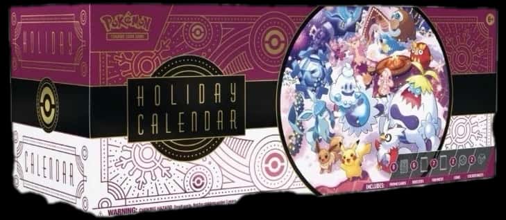 2025 Holiday Calendar collection box