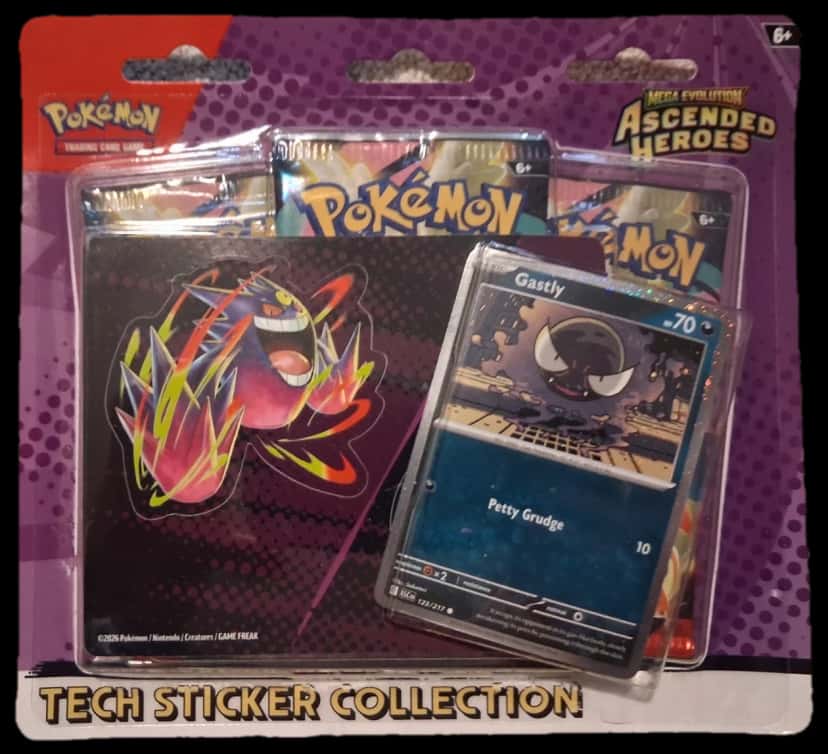 Ascended Heroes Tech Sticker Collection collection box