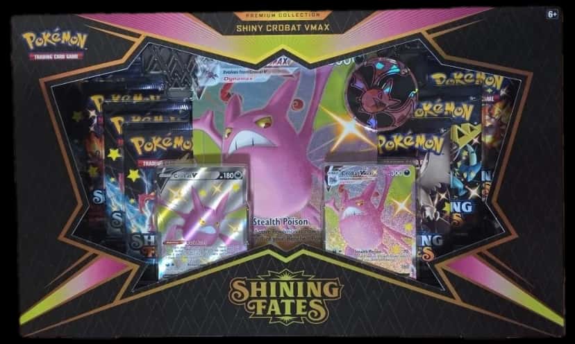 Shining Fates Shiny Crobat Premium Collection collection box
