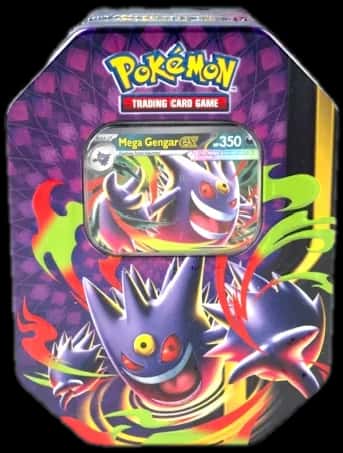 Mega Evolution Mega Gengar Power Tin tin