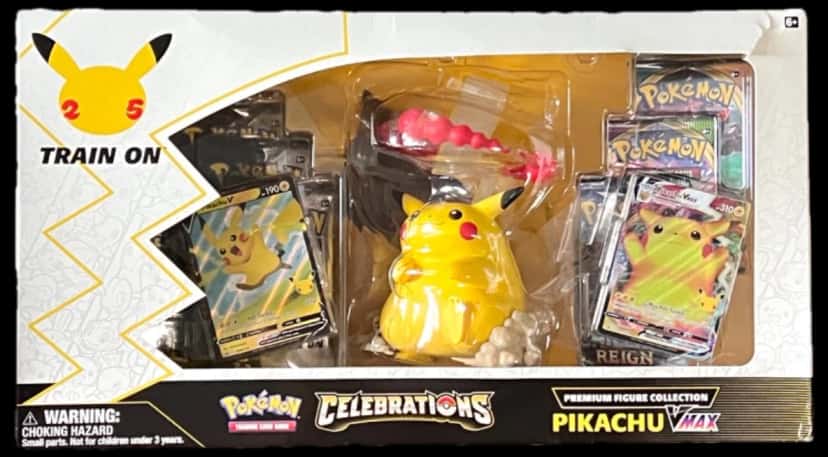 Celebrations Premium Figure Collectionpikachu collection box