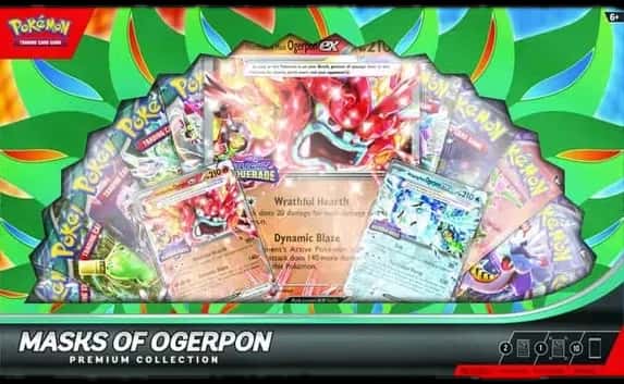 Twilight Masquerade Masks Of Ogerpon Premium Collection collection box