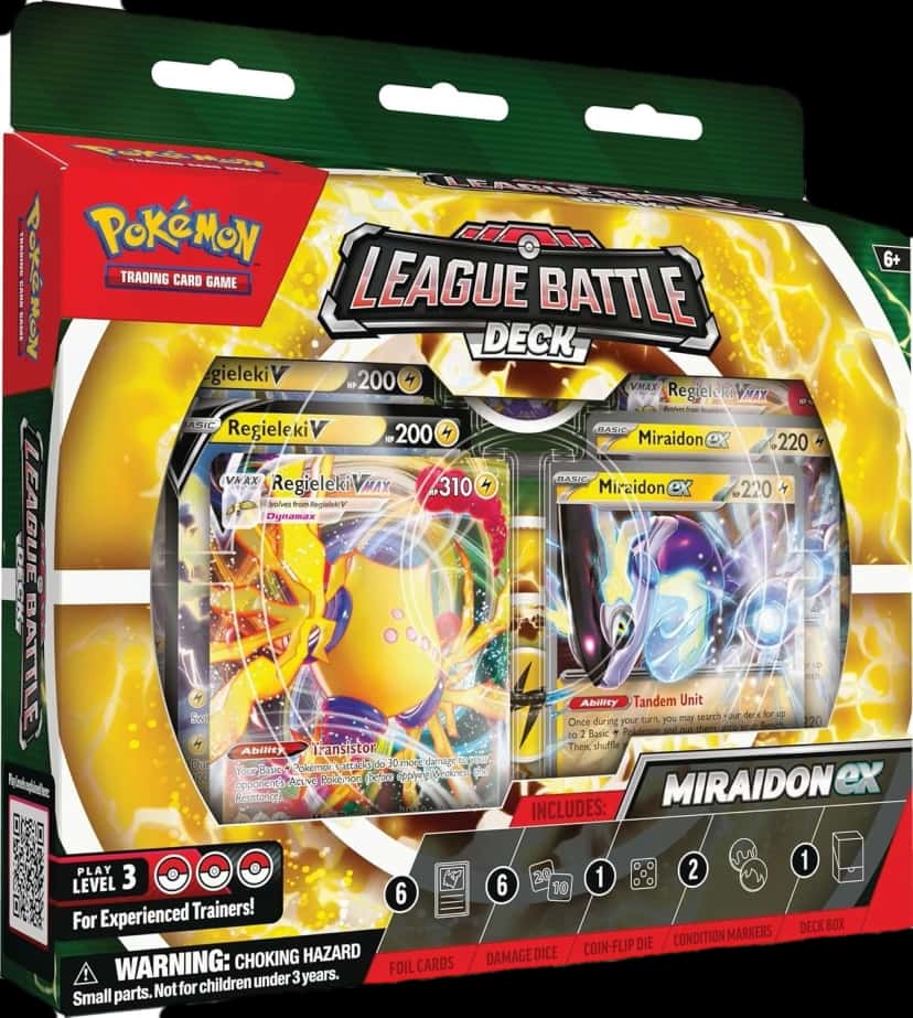 Miraidon League Battle Deck deck