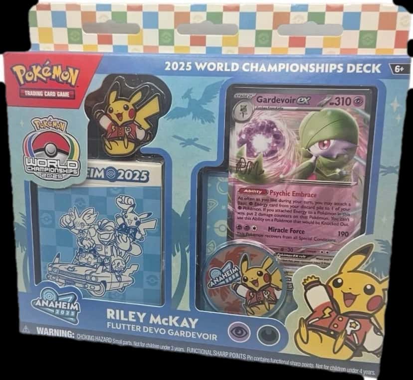 2025 World Championships Deck Riley Mckay deck
