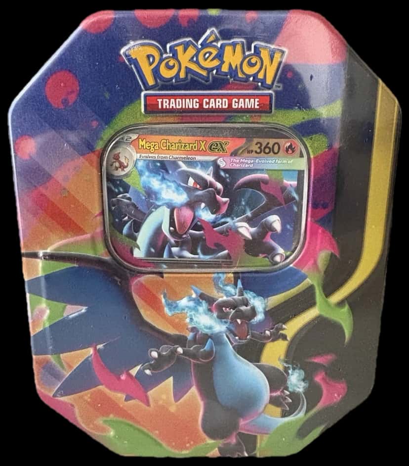 Mega Charizard X Tin tin
