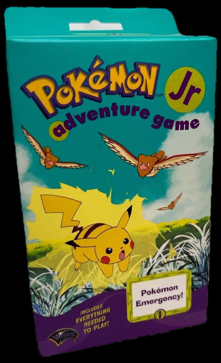 Jr Adventure Game Pokemon Emergency collection box