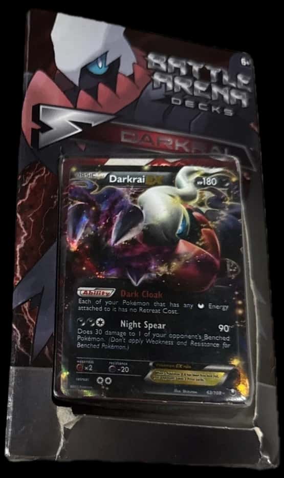Mewtwo Vs Darkrai Battle Arena Decks collection box