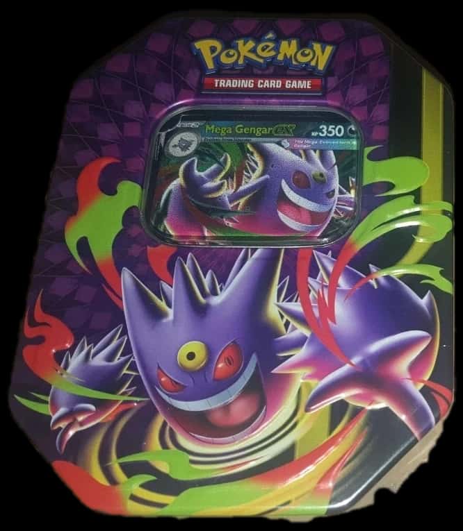Phantasmal Flames Mega Gengar And Mega Charizard Y Tins tin