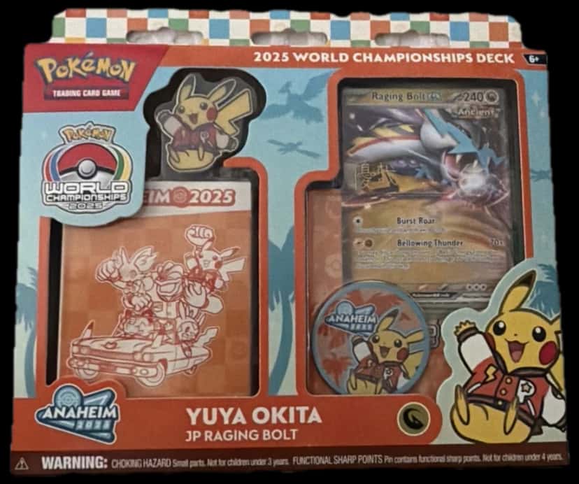 2025 World Championships Yuya Okita Jp Raging Bolt World Championships Deck deck