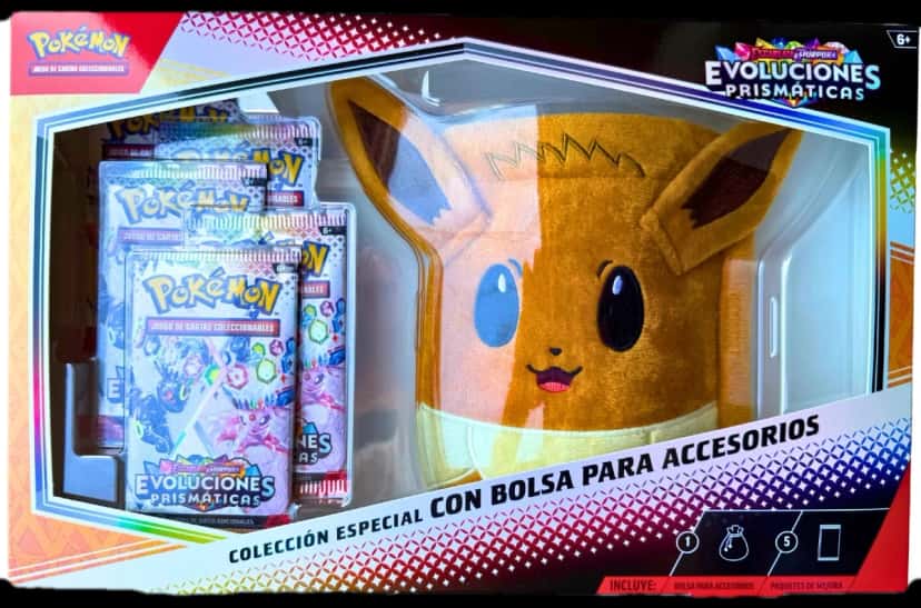 Prismatic Evolutions Colección Especial Con Bolsa Para Accesorios collection box [es]