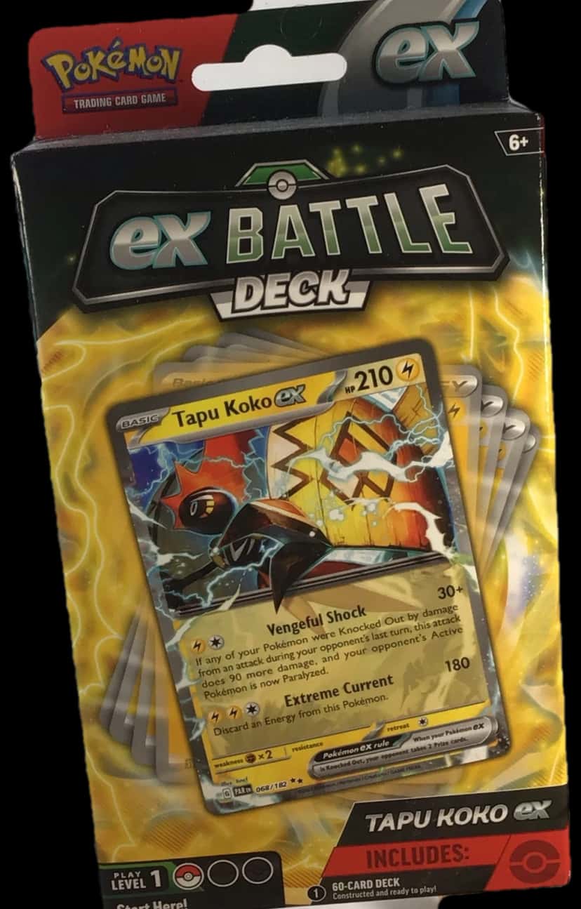 Scarlet & Violet Tapu Koko Battle Deck deck