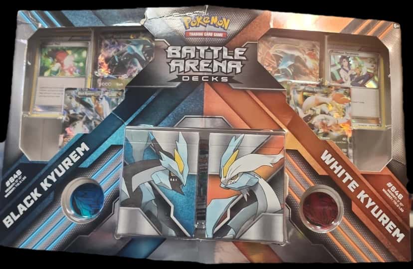 Battle Arena Decks Black Kyurem Vs White Kyurem collection box