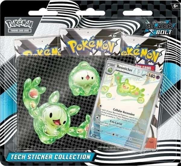 Black Bolt Tech Sticker Collection collection box