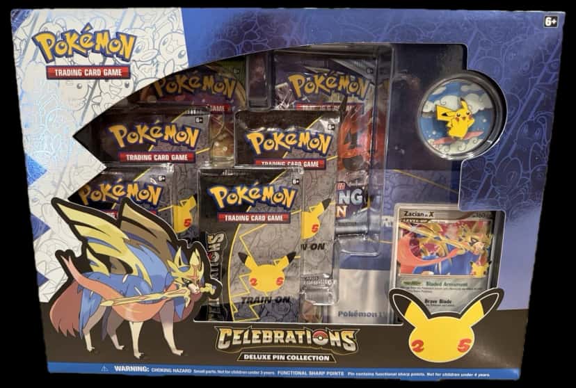 Celebrations Deluxe Pin Collection collection box