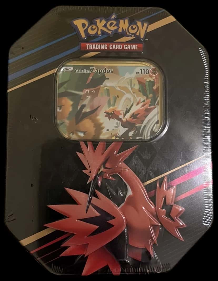Crown Zenith Galarian Zapdos Tin tin