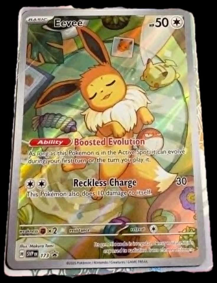 Prismatic Evolutions Eevee Svp173 Promo sealed promo card