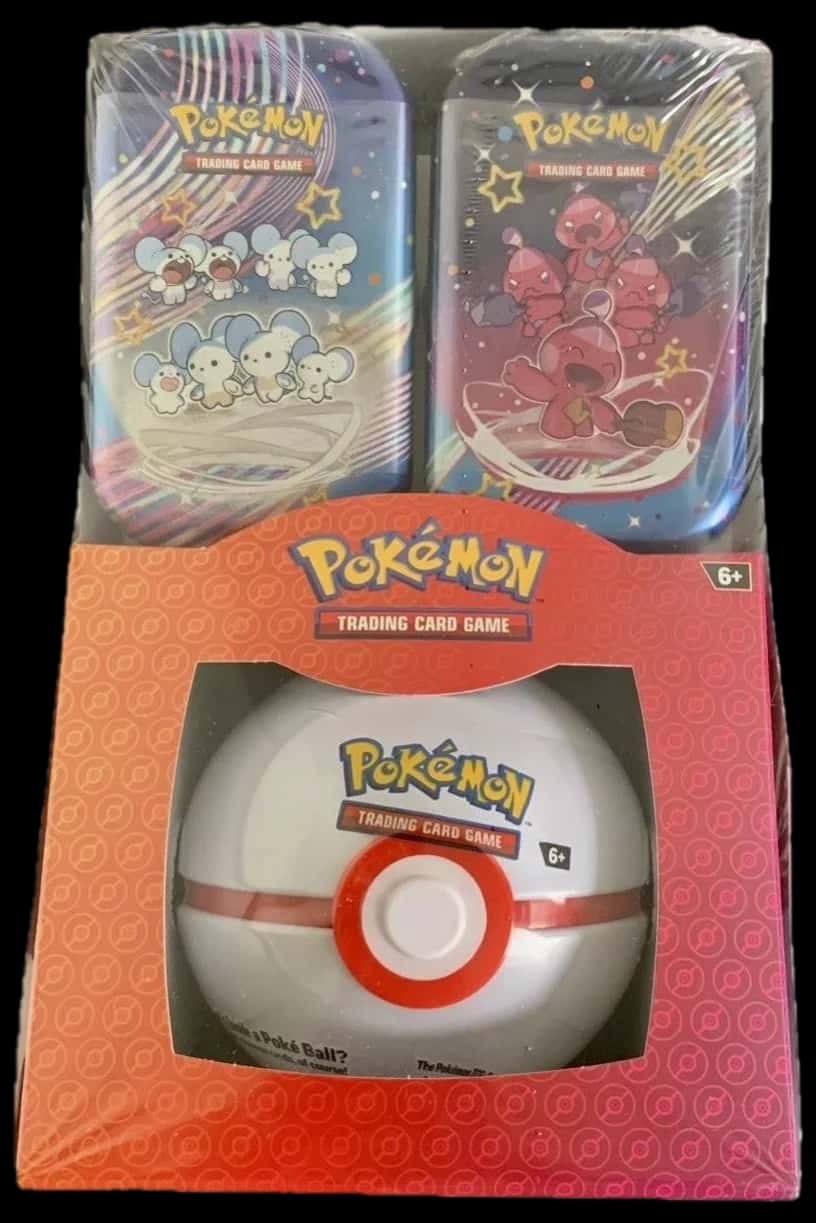Scarlet & Violet Poke Ball 2 Mini Tin Bundle collection box [sams_club]