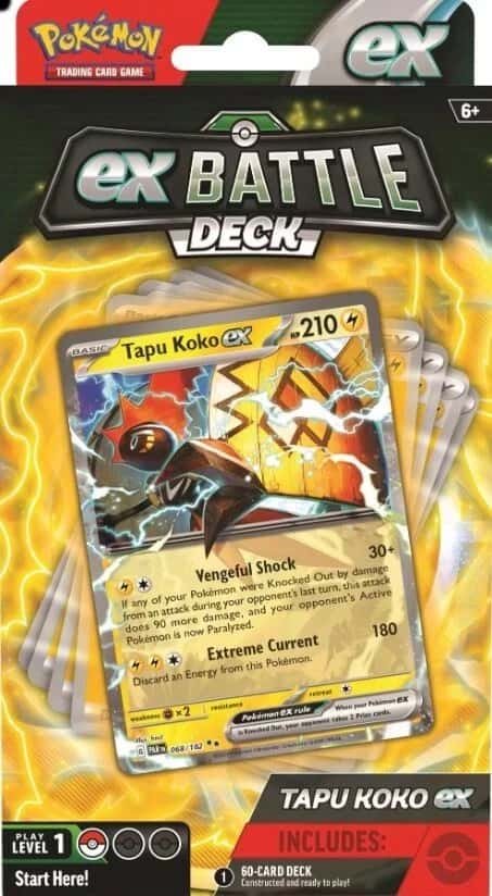 Paradox Rift Tapu Koko Battle Deck deck