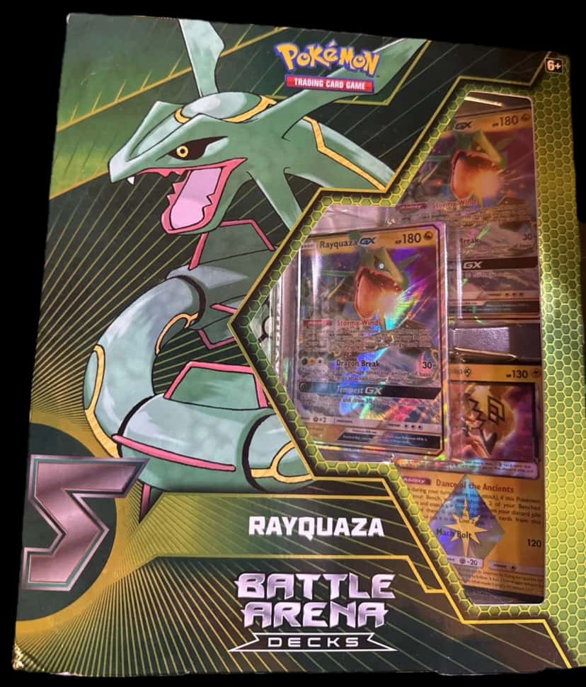 Rayquaza Battle Arena Deck collection box