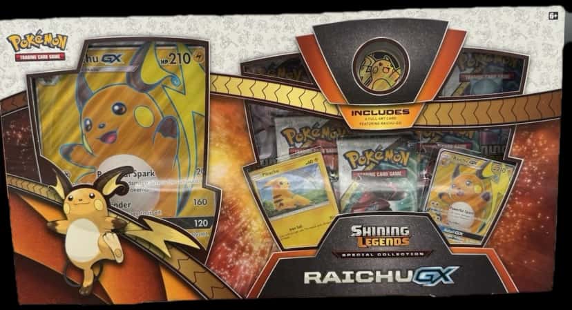 Shining Legends Special Collection Raichu collection box