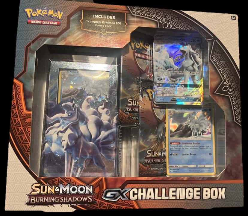 Sun & Moon Burning Shadows Challenge Box collection box