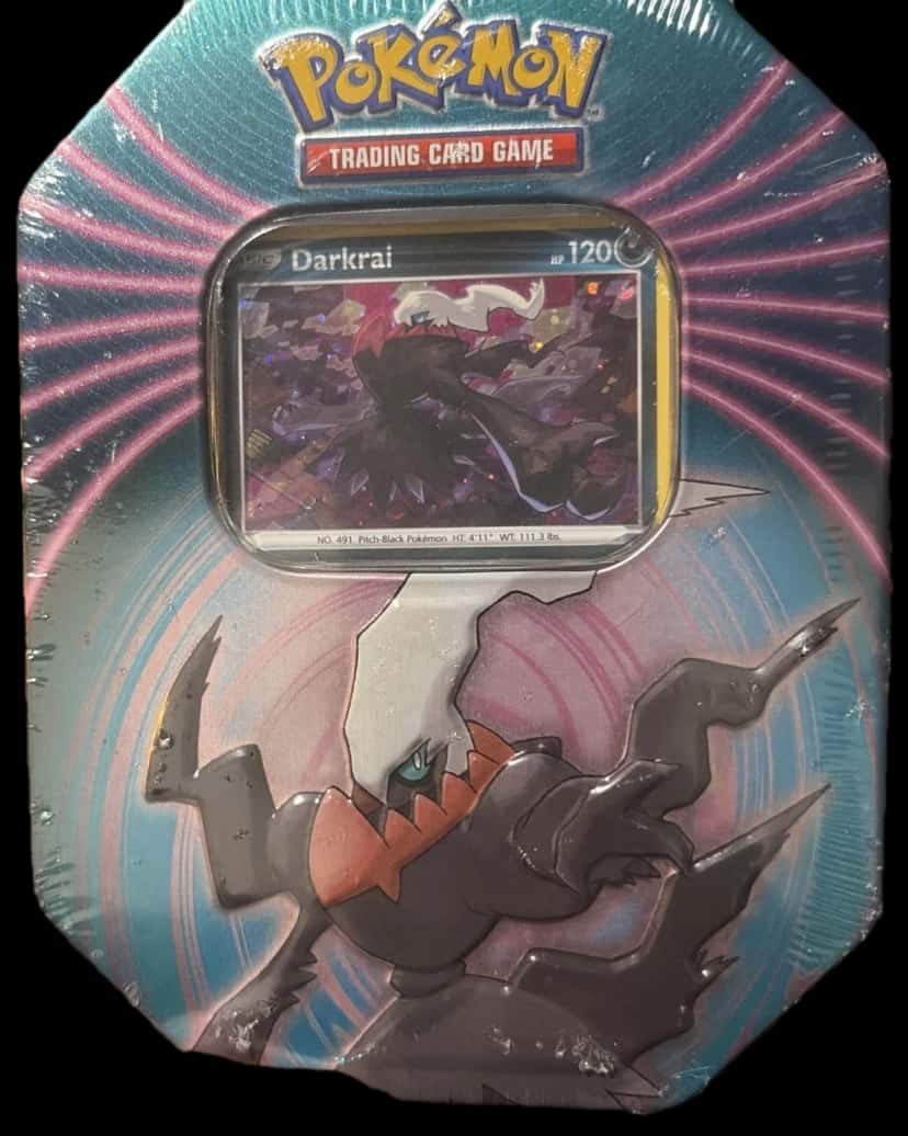 Darkrai Mighty Mysterious Tin tin
