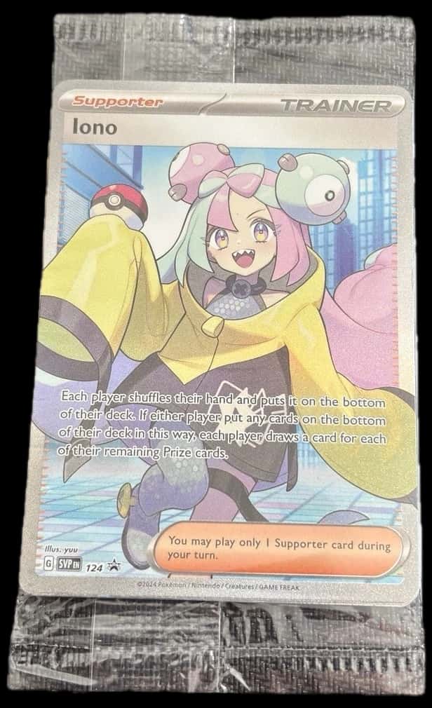 Promos Iono Svp 124 Promo sealed promo card