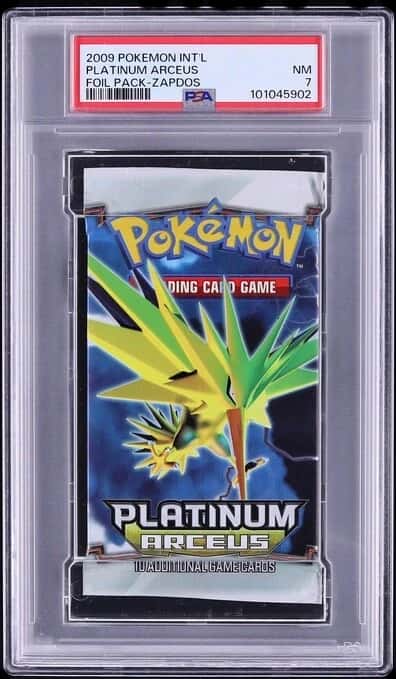 Arceus booster pack [graded]