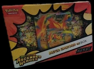Ascended Heroes Mega Emboarmeganiumferaligatr Box collection box