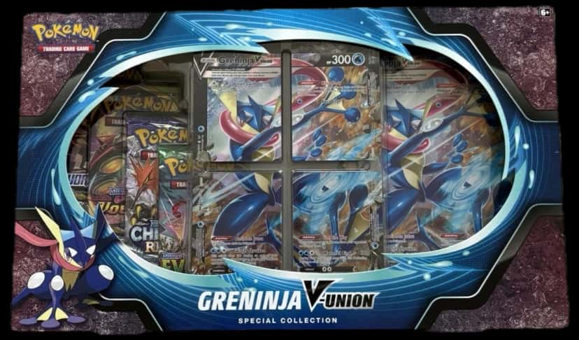 Evolving Skies Greninja V Union Special Collection collection box