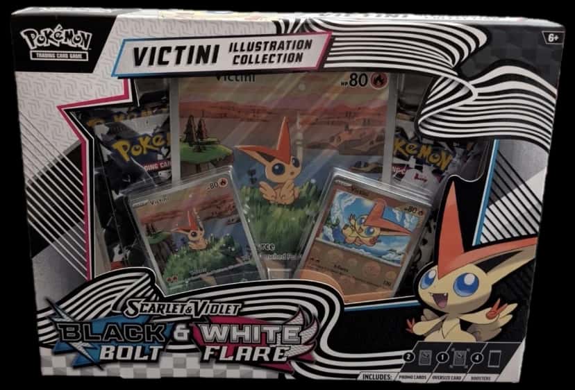 White Flare Victini Illustration Collection collection box [ja]
