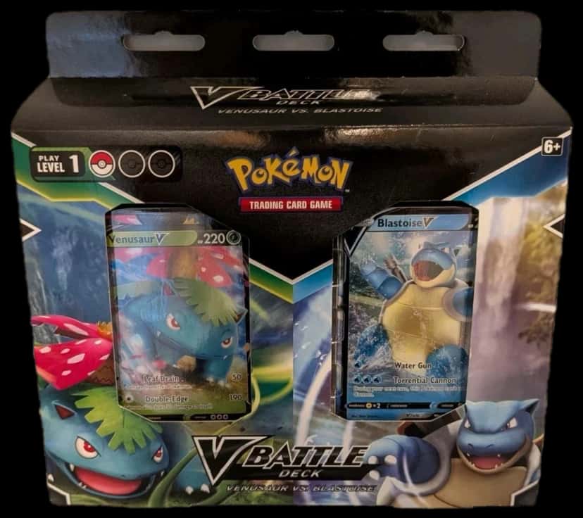 V Battle Deck Venusaur Vs Blastoise deck