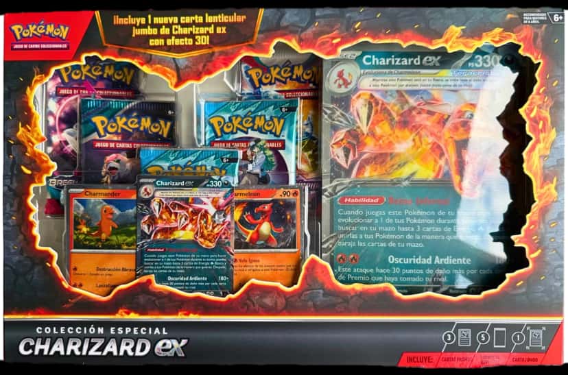 Pokemon Spanish Charizard Special Collection collection box [es]