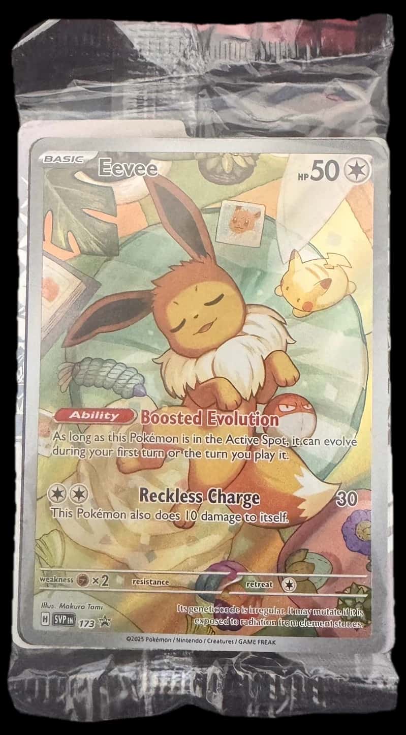Prismatic Evolutions Svp173 sealed promo card