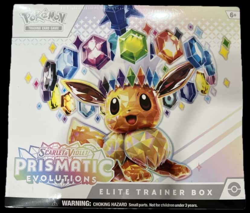 Prismatic Evolutions Elite Trainer Box etb