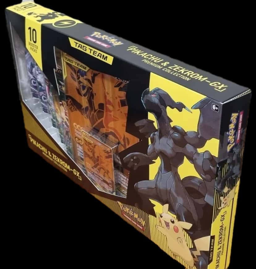 Pikachu & Zekrom Premium Collection collection box [gamestop]