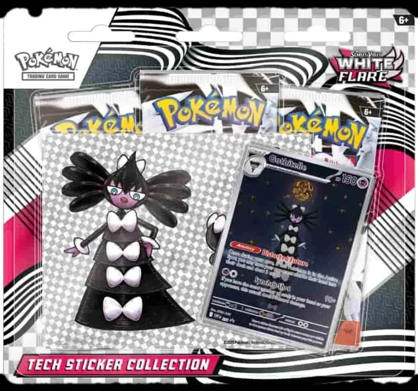 White Flare 3 Pack blister multipack