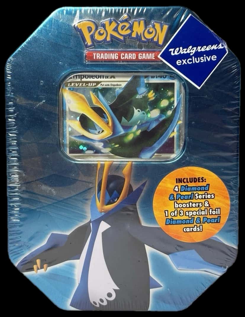 Diamond & Pearl Empoleon Lvx Tin tin [walgreens]