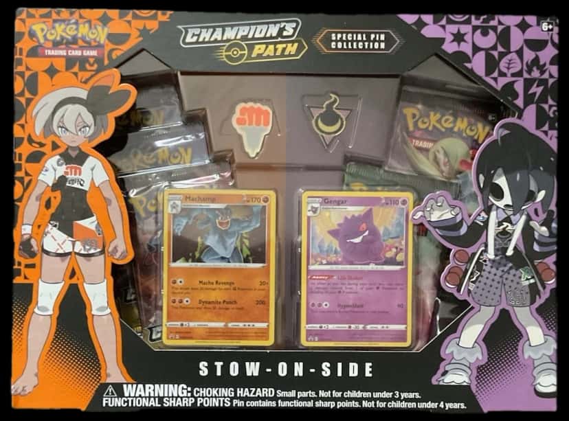 Champions Path Special Pin Collection Stow On Side collection box