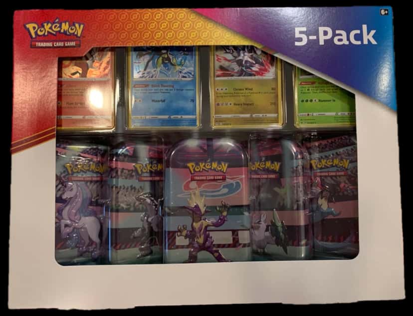 Galar Power Mini Tin Display collection box