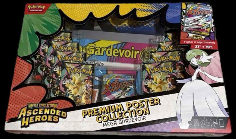Mega Evolution Ascended Heroes Premium Poster Collection Mega Gardevoir collection box [ja]